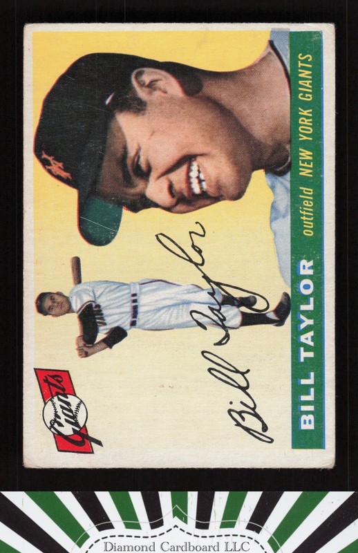 1955 Topps #53 Bill Taylor VG l, front