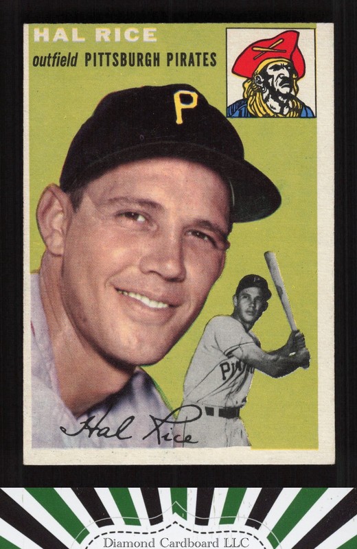 1954 Topps #95 Hal Rice EX+ h, front
