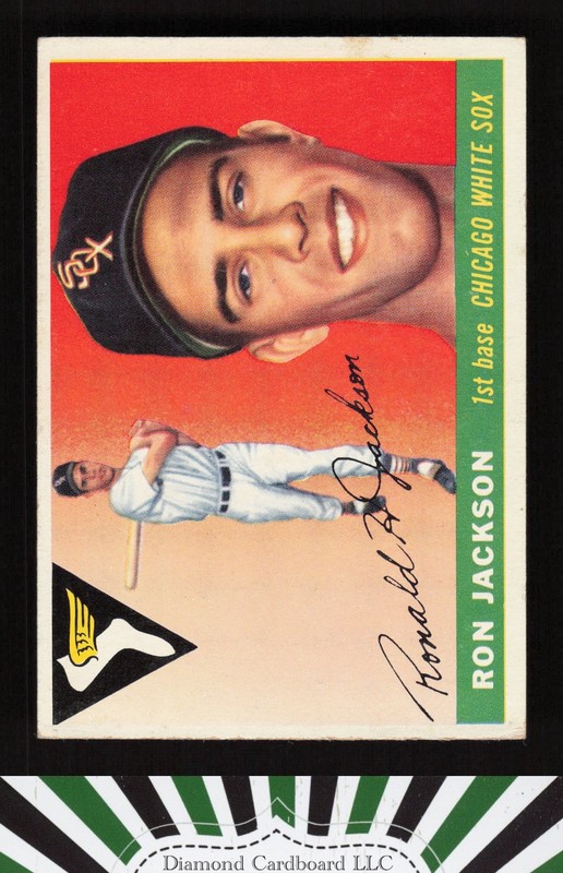 1955 Topps #66 Ron Jackson VGEX i, front
