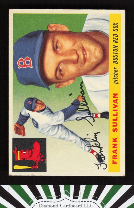 1955 Topps #106 Frank Sullivan VG+ n, front