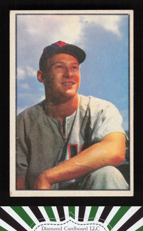 1953 Bowman Color #24 Jackie Jensen VGEX a, front