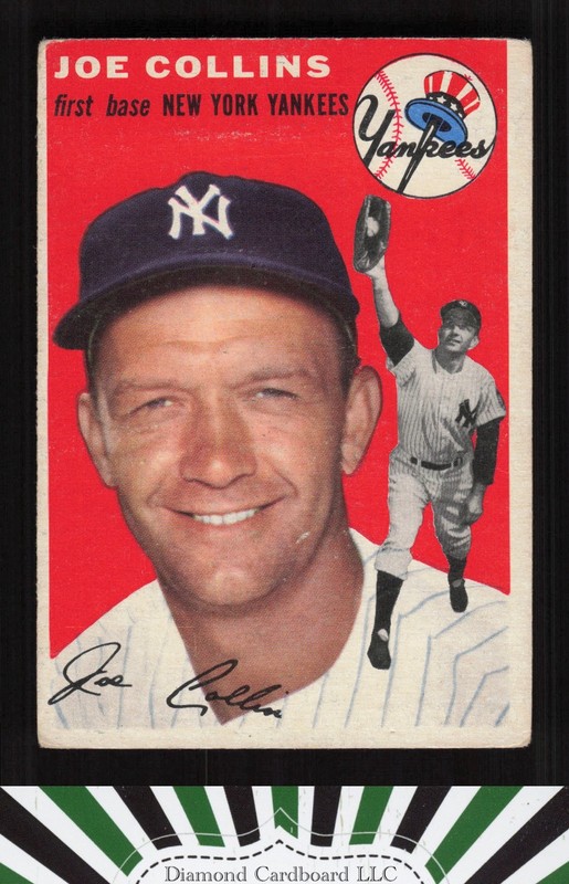 1954 Topps #83 Joe Collins GD n, front