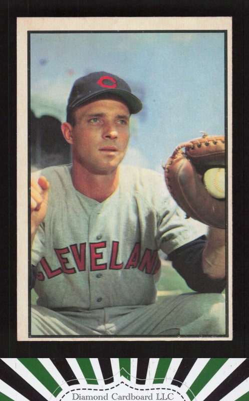 1953 Bowman Color #102 Jim Hegan VGEX b, front