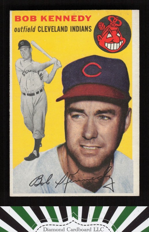 1954 Topps #155 Bob Kennedy EX l, front