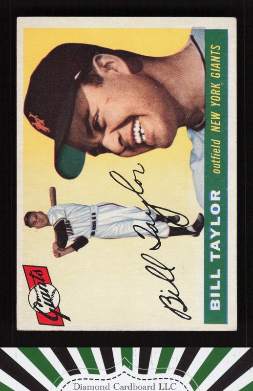1955 Topps #53 Bill Taylor EX+ m, front