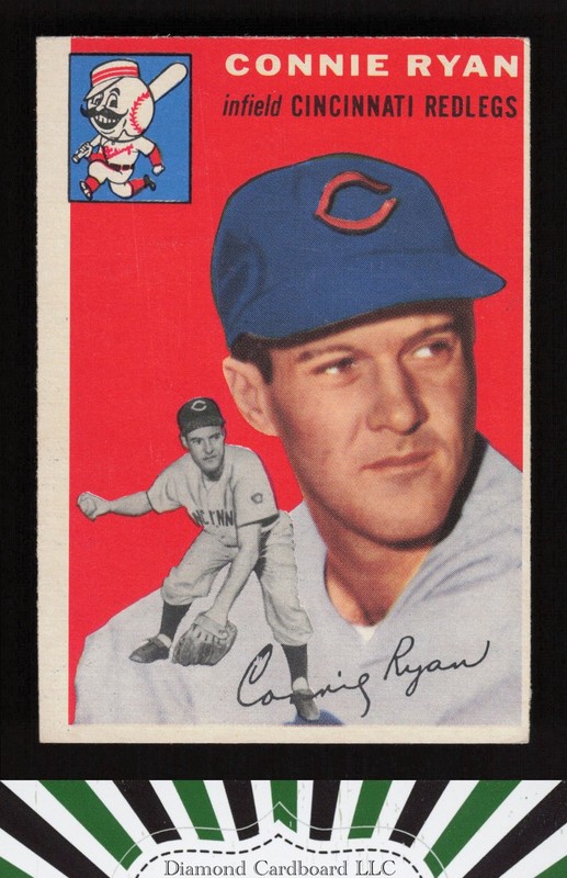 1954 Topps #136 Connie Ryan VGEX i, front