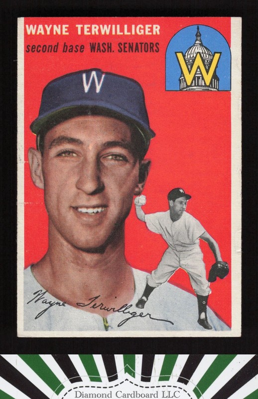 1954 Topps #73 Wayne Terwilliger VGEX d, front