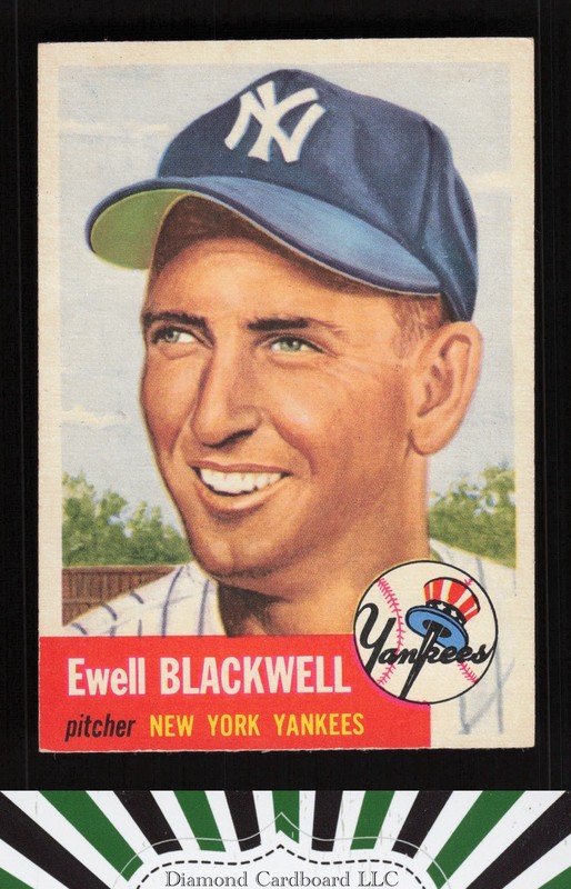 1953 Topps #31 Ewell Blackwell EXMT+ h, front