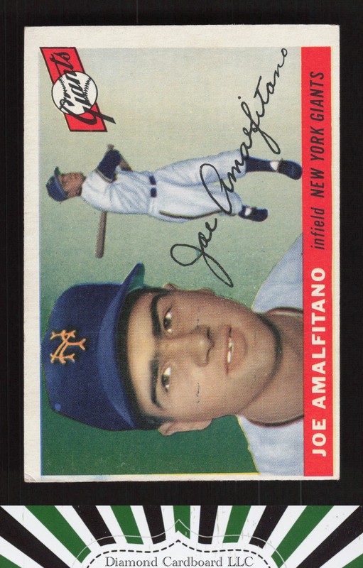 1955 Topps #144 Joe Amalfitano VGEX c, front