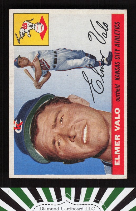 1955 Topps #145 Elmer Valo VGEX l, front