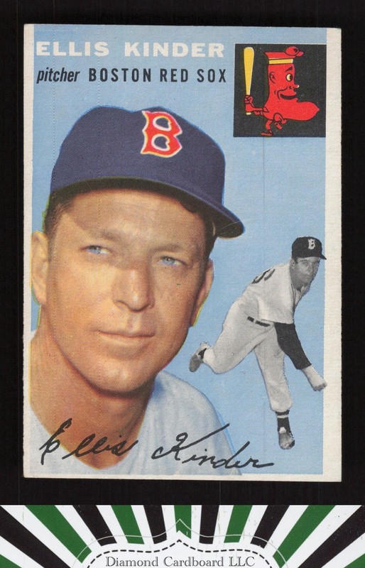 1954 Topps #47 Ellis Kinder VGEX+ g, front