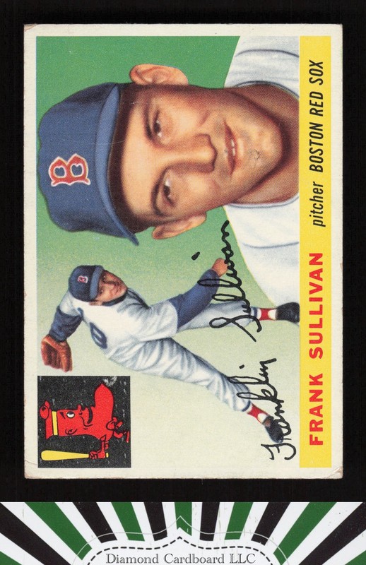 1955 Topps #106 Frank Sullivan VG+ [CENTERED] e, front