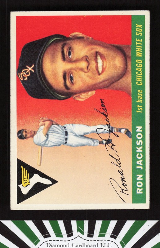 1955 Topps #66 Ron Jackson VGEX+ r, front