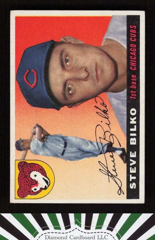 1955 Topps #93 Steve Bilko EX [NICELY CENTERED] i, front