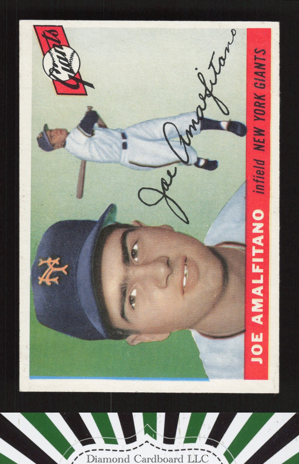 1955 Topps #144 Joe Amalfitano EX+ g, front