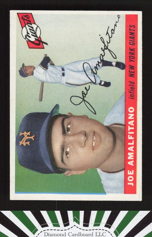 1955 Topps #144 Joe Amalfitano EX+ g, front