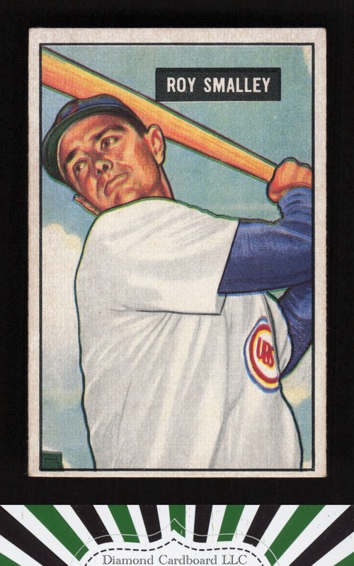 1951 Bowman #44 Roy Smalley VGEX, front
