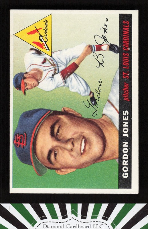 1955 Topps #78 Gordon Jones EXMT l, front
