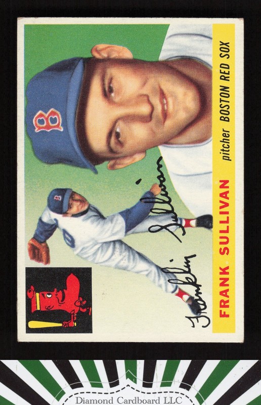 1955 Topps #106 Frank Sullivan VGEX [NICELY CENTERED] h, front
