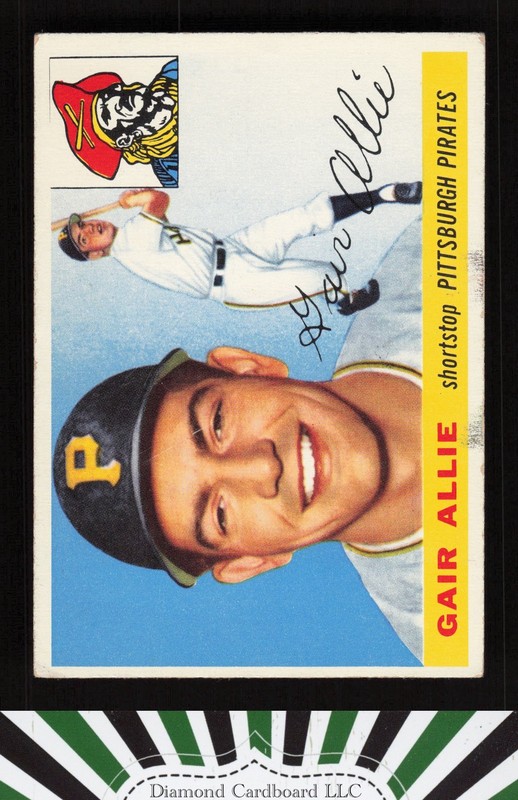 1955 Topps #59 Gair Allie VG+ h, front