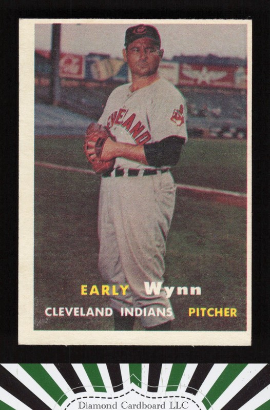 1957 Topps #40 Early Wynn NM (OC) f, front