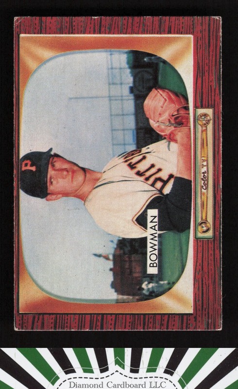 1955 Bowman #115 Roger Bowman VGEX+, front