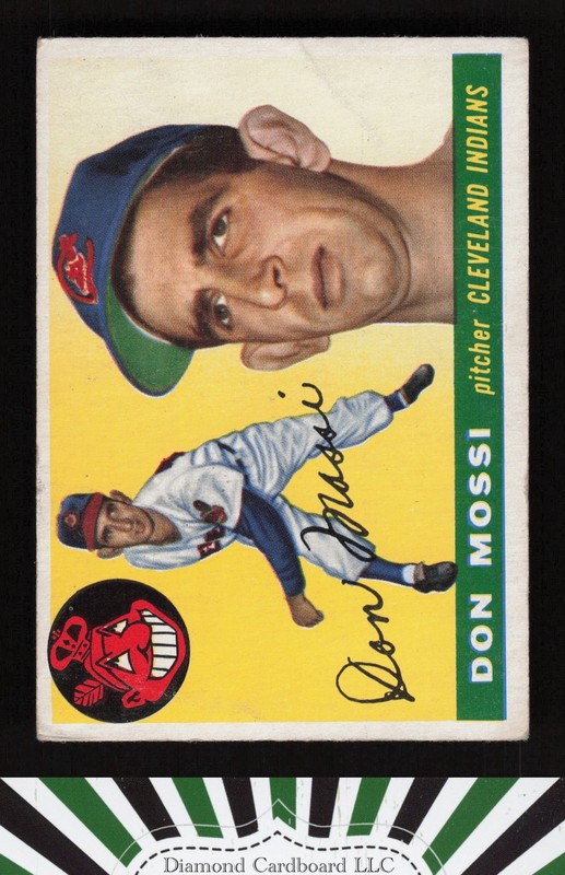 1955 Topps #85 Don Mossi GD a, front