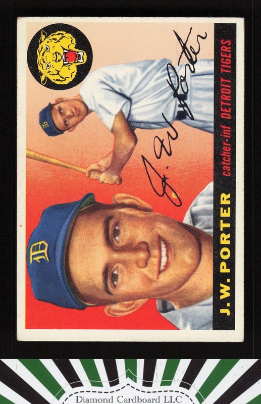 1955 Topps #49 J.W. Porter VGEX+ l, front