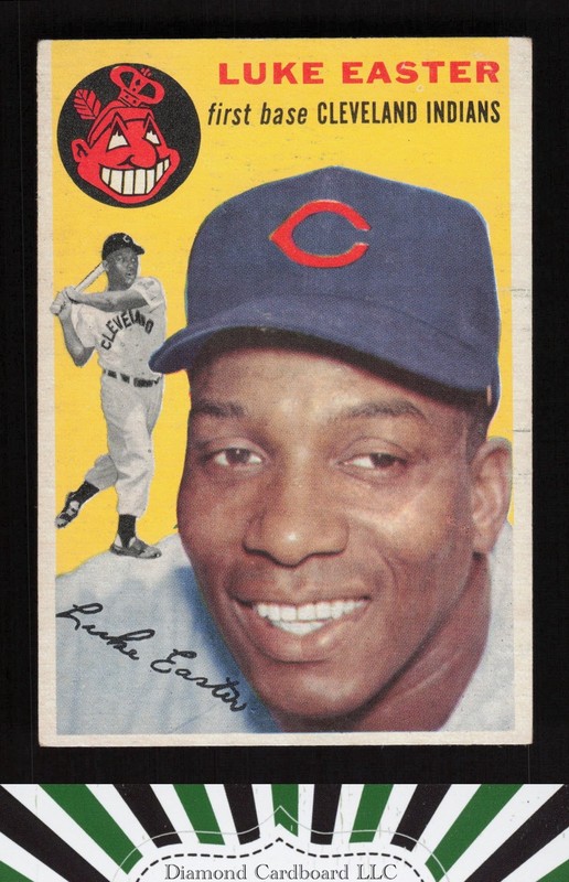 1954 Topps #23 Luke Easter VGEX g, front