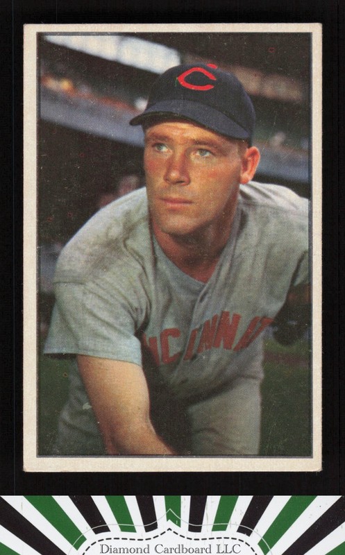 1953 Bowman Color #23 Herman Wehmeier VGEX a, front