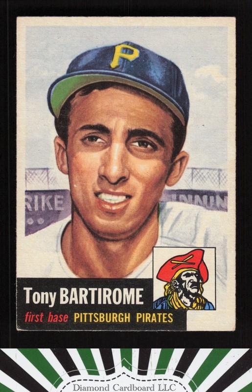 1953 Topps #71 Tony Bartirome VGEX+ [CENTERED] i, front