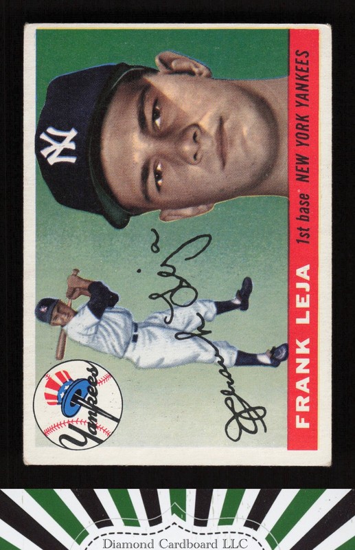 1955 Topps #99 Frank Leja VGEX h, front