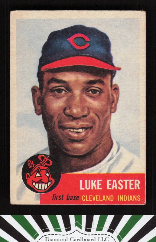 1953 Topps #2 Luke Easter VGEX [GOOD EYE APPEAL] d, front