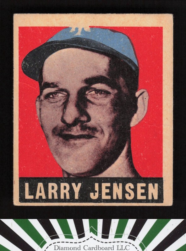 1948-49 Leaf #56 Larry Jansen VG a, front