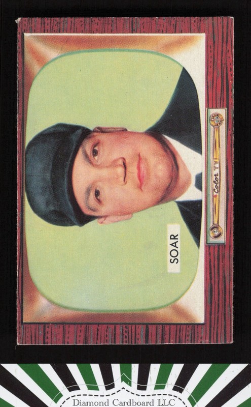 1955 Bowman #279 Hank Soar EX+, front