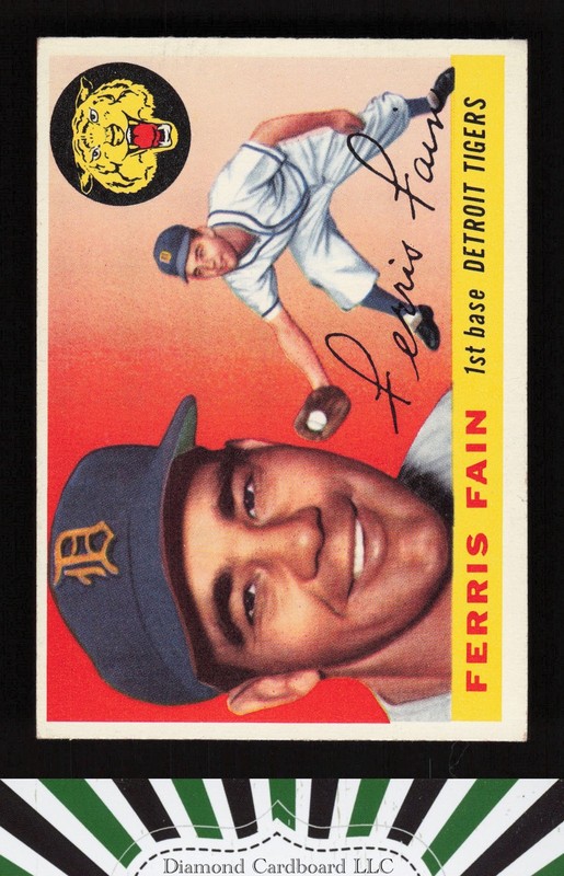 1955 Topps #11 Ferris Fain VGEX+ t, front