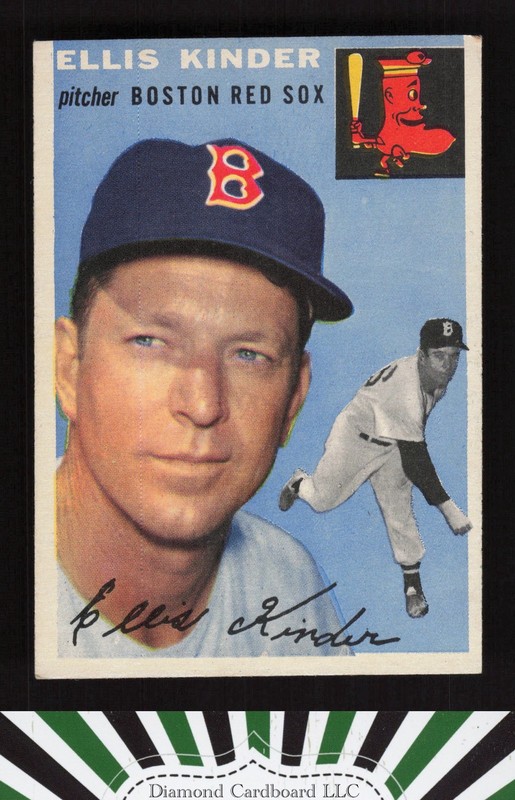 1954 Topps #47 Ellis Kinder VGEX+ b, front