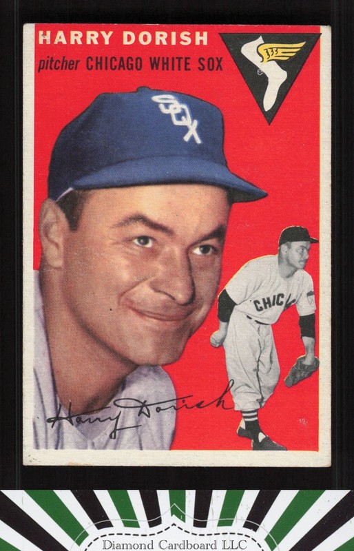 1954 Topps #110 Harry Dorish GD n, front