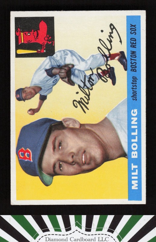 1955 Topps #91 Milt Bolling EX+ l, front