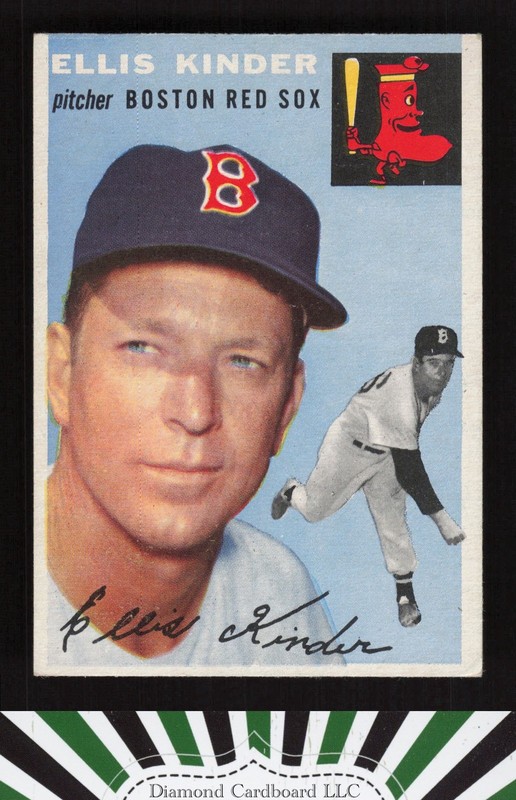 1954 Topps #47 Ellis Kinder VGEX e, front