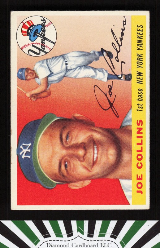 1955 Topps #63 Joe Collins VGEX i, front