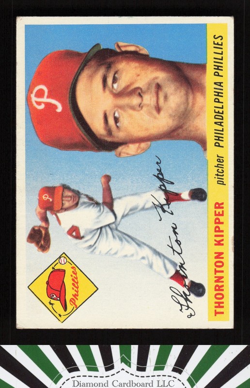 1955 Topps #62 Thornton Kipper VGEX d, front