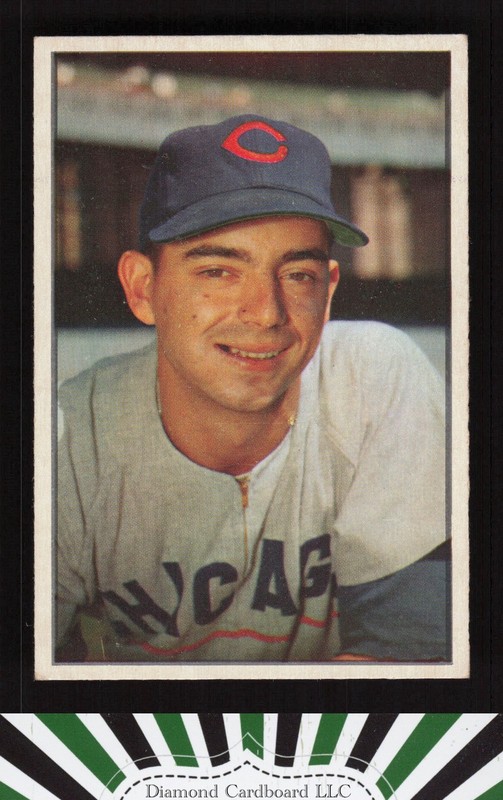 1953 Bowman Color #42 Tommy Brown VGEX+ a, front