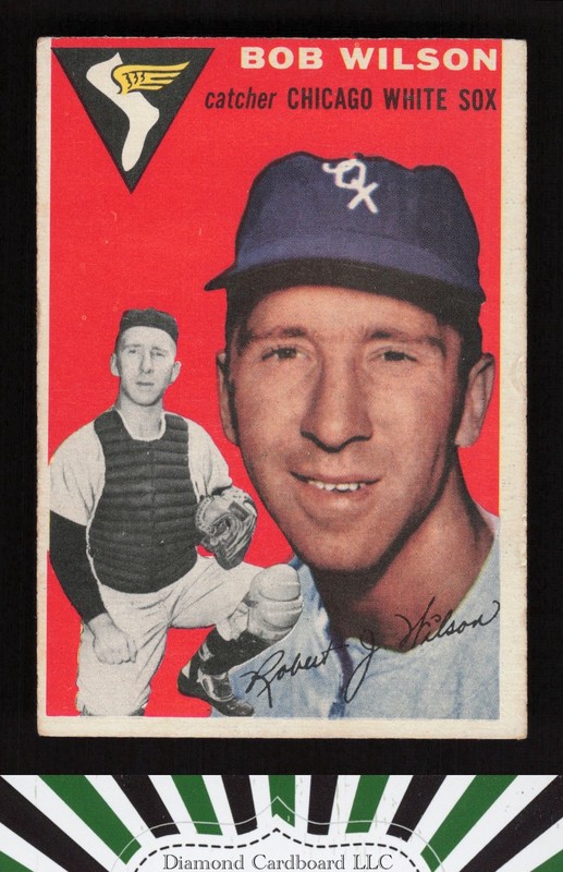 1954 Topps #58 Bob Wilson VG l, front