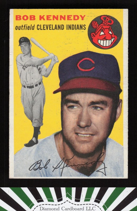 1954 Topps #155 Bob Kennedy VG k, front