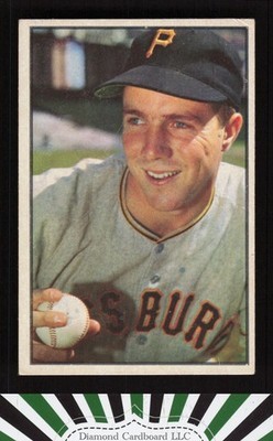 1953 Bowman Color #16 Bob Friend VGEX a, front