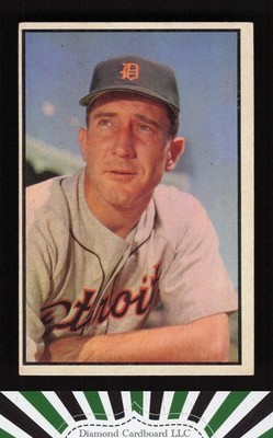 1953 Bowman Color #132 Fred Hutchinson EX a, front