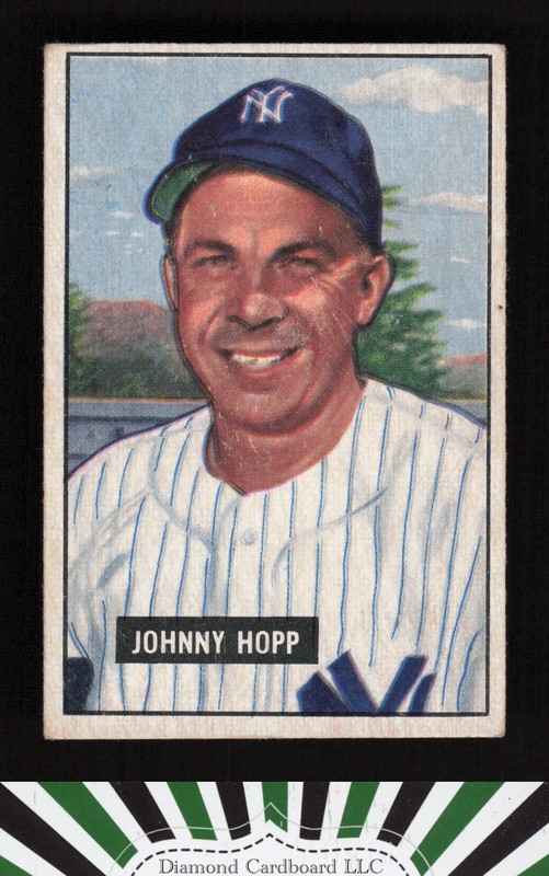 1951 Bowman #146 Johnny Hopp GD, front