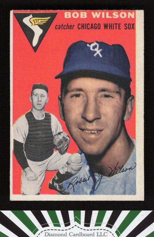 1954 Topps #58 Bob Wilson VGEX i, front