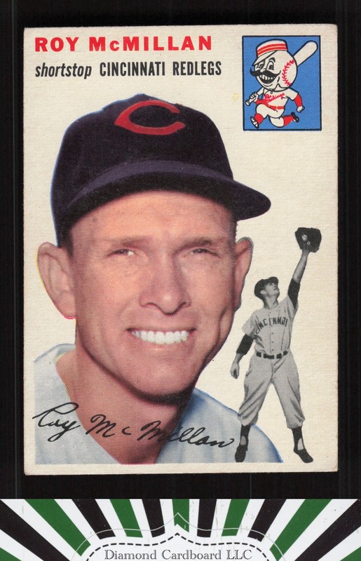1954 Topps #120 Roy McMillan VG j, front